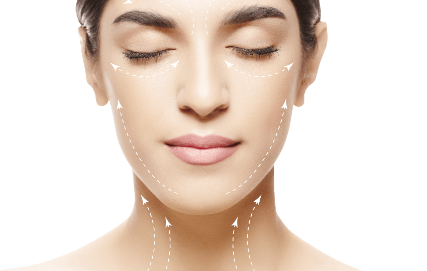 Восстановление кожи при проведении пластической операции на лице